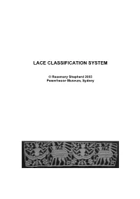 Lace Classification System