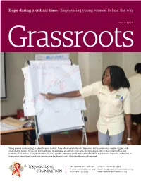 SLF Grassroots Fall 2020