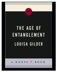 The Age of Entanglement