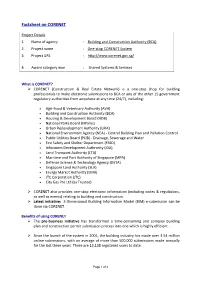 Factsheet on CORENET