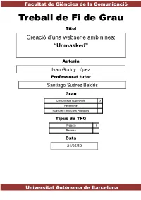 Creació D'una Websèrie Amb Nines