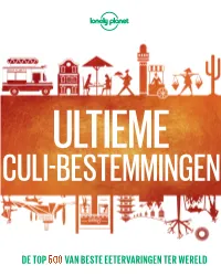 De Top Van Beste Eetervaringen Ter Wereld