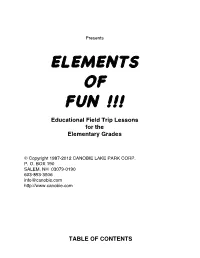 Elements of Fun !!!