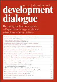 Explorations Into Genocide and Other Forms of Mass Violence