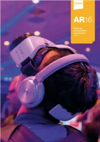Future Plc Annual Report and Accounts 2016 01 Future Plc Group Overview Future Plc Is an International Media Group Listed on the London Stock Exchange (Symbol: FUTR)