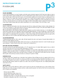 P3 Soda Lime Instructions for Use Medical.Pdf