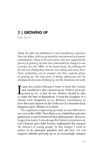 Dan Jarvis MP on Growing Up
