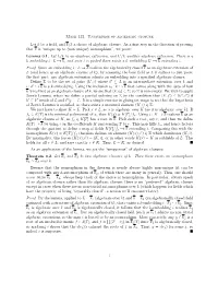 Math 121. Uniqueness of Algebraic Closure Let K Be a Field, and K/K A