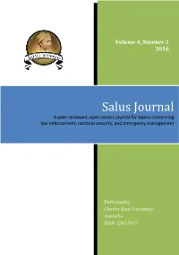 Volume 4, Number 2 2016