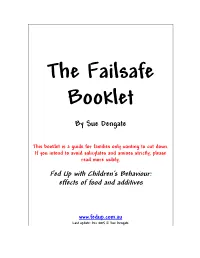 Failsafe Booklet