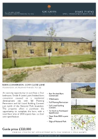 Guide Price £320,000 VIEWING STRICTLY by APPOINTMENT with the VENDOR’S SOLE AGENTS