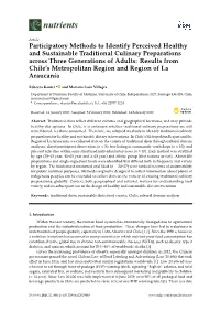Participatory Methods to Identify Perceived Healthy and Sustainable