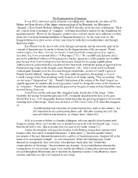 The Fragmentation of Imagism It Was 1912, and a New Mode of Poetry Was Taking Root