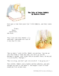 The Tale of Peter Rabbit by Beatrix Potter