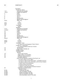 Library of Congress Classification