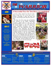 Scoop JAN a Successful Toys for Tots Drive Accomplished