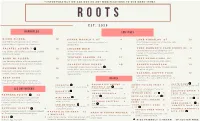 ! Menu Relaunch New !
