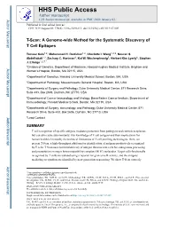 T-Scan: a Genome-Wide Method for the Systematic Discovery of T Cell Epitopes