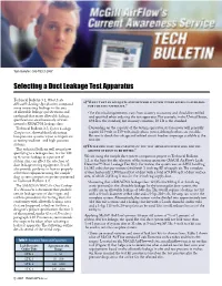 Tech Bulletin #3.3
