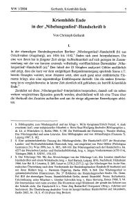 Handschrift B