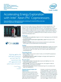 Intel Cirrascale and Petrobras Case Study
