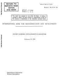 World Bank Document
