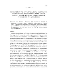 Mechanism of the Hydroxyl Radical Oxidation of Methacryloyl Peroxynitrate (Mpan) and Its Pathway Toward Secondary Organic Aerosol Formation in the Atmosphere