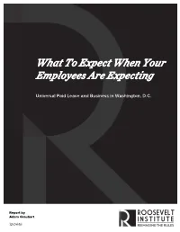 What to Expect When Your Employees Are Expecting