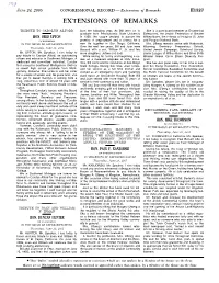 Extensions of Remarks E1327 EXTENSIONS of REMARKS