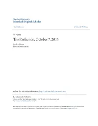 The Parthenon, October 7, 2015