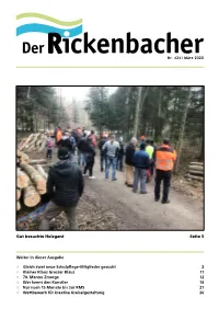 Weiter in Dieser Ausgabe Gleich Zwei Neue