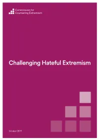 Challenging Hateful Extremism
