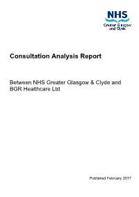Consultation Analysis Report