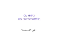 Old HMAX and Face Recognition