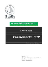 Frameworks PHP
