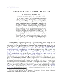 Intrinsic Riemannian Functional Data Analysis