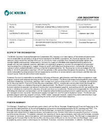 Manager, Budgeting & Forecasting