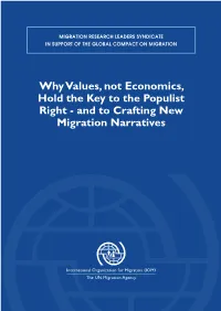 Why Values, Not Economics, Hold the Key to The