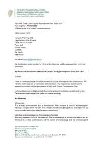 Draft Louth County Development Plan 2021-2027 Planning Ref: FP2020/057 (Please Quote in All Related Correspondence)