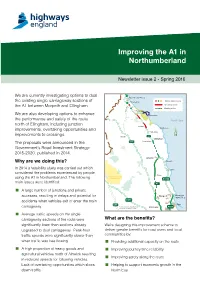 Improving the A1 in Northumberland