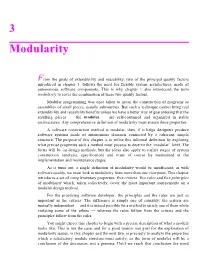 3 Modularity