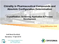 Absolute Configuration Determination