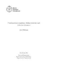 Combinatorial Complexes, Bruhat Intervals and Reflection Distances