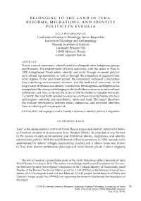 Reforms, Migrations, and Identity Politics in Evenkia