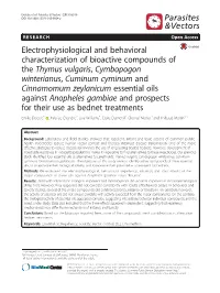 Electrophysiological and Behavioral Characterization Of