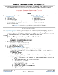 Midterms Are Coming up – What Should You Know?
