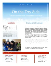 On the Dry Side 2018