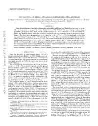 NGC 3628-UCD1: a Possible $\Omega $ Cen Analog Embedded