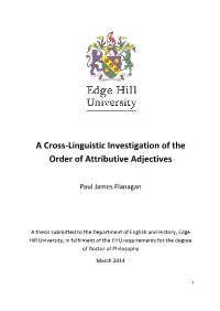 Flanagan Paul - Thesis - Input