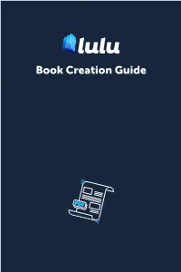 Lulu-Book-Creation-Guide.Pdf